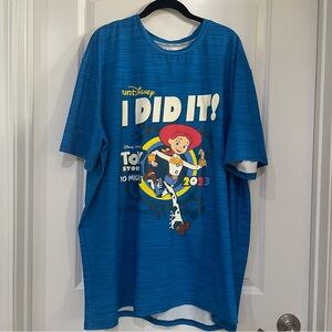 RUN DISNEY TOY STORY 10 miler 2023 Jessie‎ & Buzz light year size 2XL